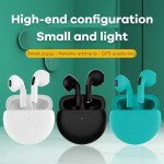 Wholesale TWS Mini Design True Wireless Earbuds Touch Control Bluetooth Wireless Headset P63 (Black)